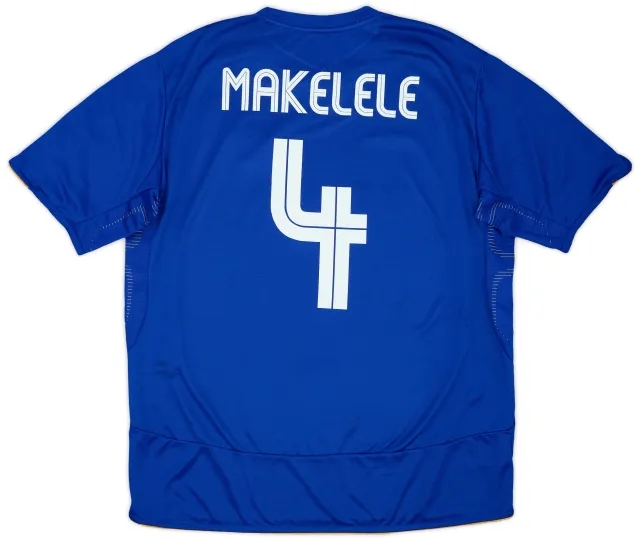2005-06 Chelsea Centenary Home Shirt Makelele #4 - 7/10 - (XL)
