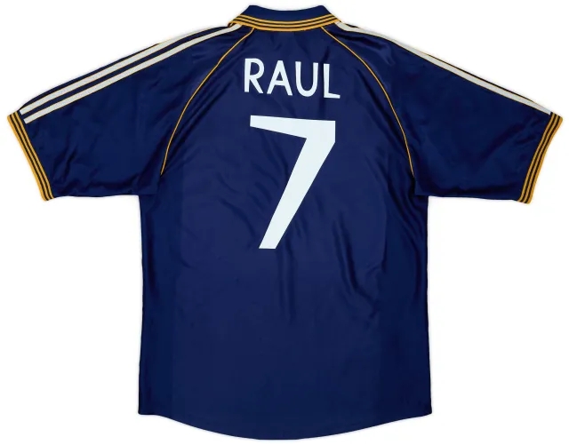 1998-99 Real Madrid Third Shirt Raul #7 - 6/10 - (L)