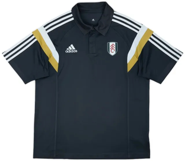 2014-15 Fulham adidas Polo Shirt - 8/10 - (L)