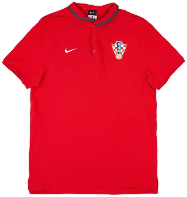 2015-16 Croatia Nike Polo Shirt - 8/10 - (L)