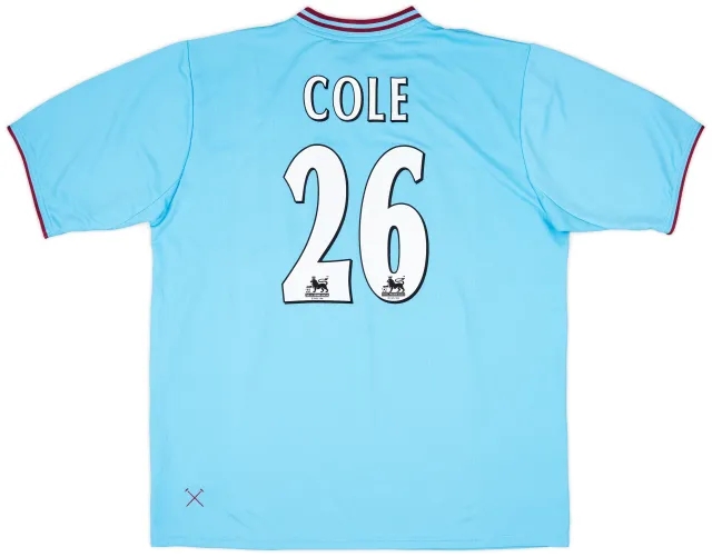 2001-03 West Ham Away Shirt Cole #26 - 8/10 - (XXL)