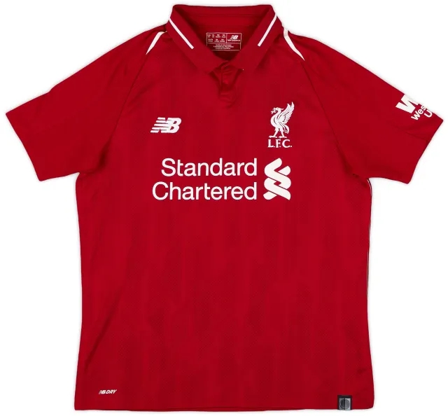 2018-19 Liverpool Home Shirt - 7/10 - (XL.Boys)