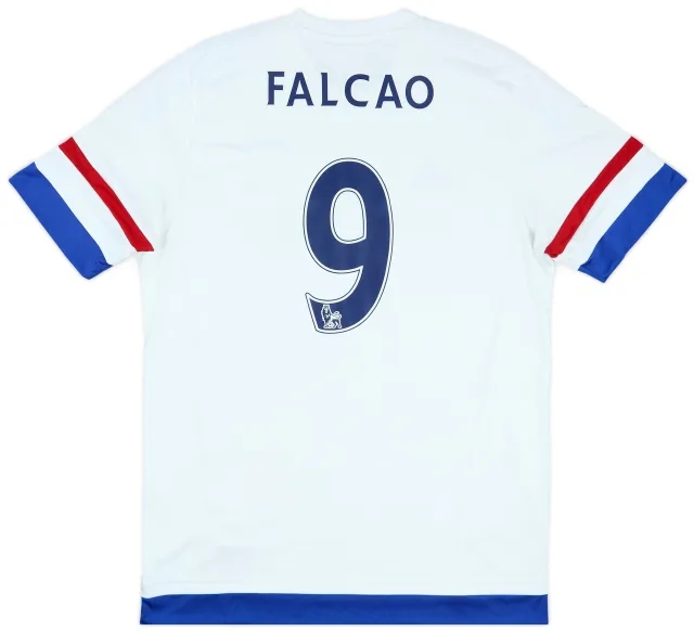2015-16 Chelsea Away Shirt Falcao #9 - 6/10 - (L)