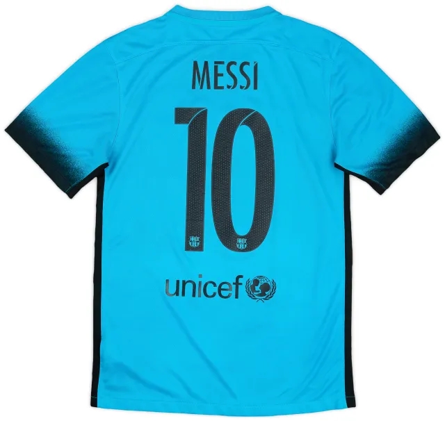 2015-16 Barcelona Third Shirt Messi #10 - 7/10 - (S)