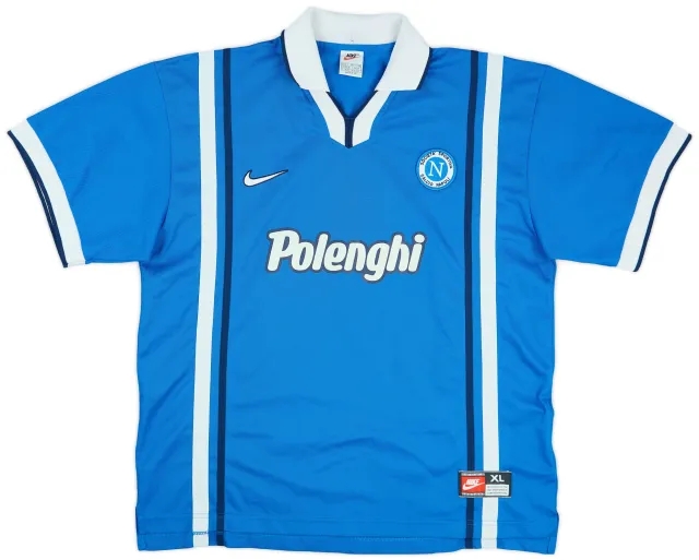 1997-98 Napoli Home Shirt - 8/10 - (XL)