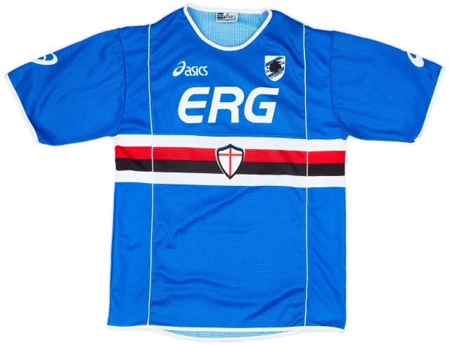 2002-03 Sampdoria Home Shirt - 9/10 - (XL)