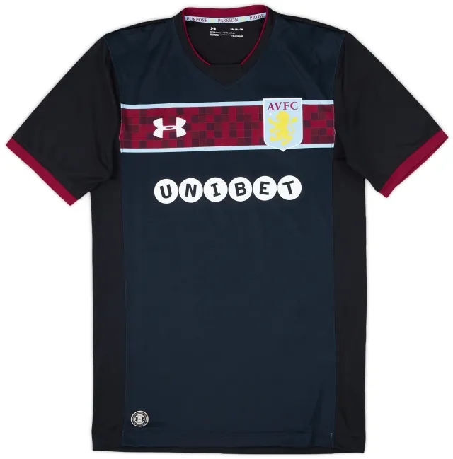 2017-18 Aston Villa Away Shirt - 10/10 - (S)