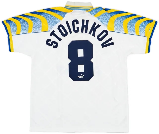 1995-97 Parma Home Shirt Stoichkov #8 - 7/10 - (L)