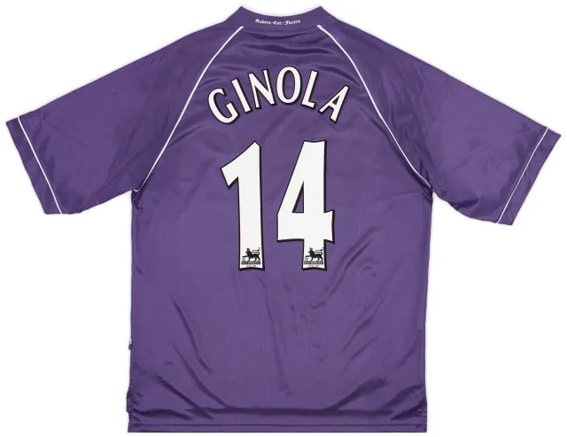 1998-99 Tottenham Away Shirt Ginola #14 - 9/10 - (L)