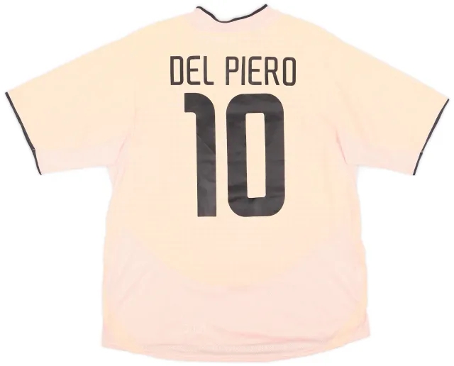 2003-04 Juventus Away Shirt Del Piero #10 - 5/10 - (XL)