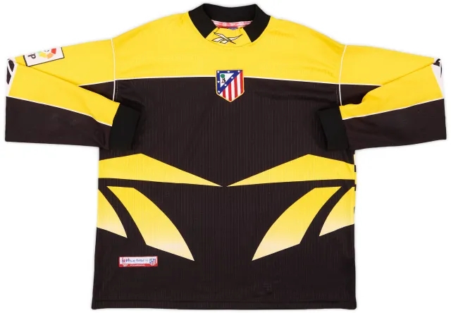 1999-00 Atletico Madrid GK Shirt - 9/10 - (M)