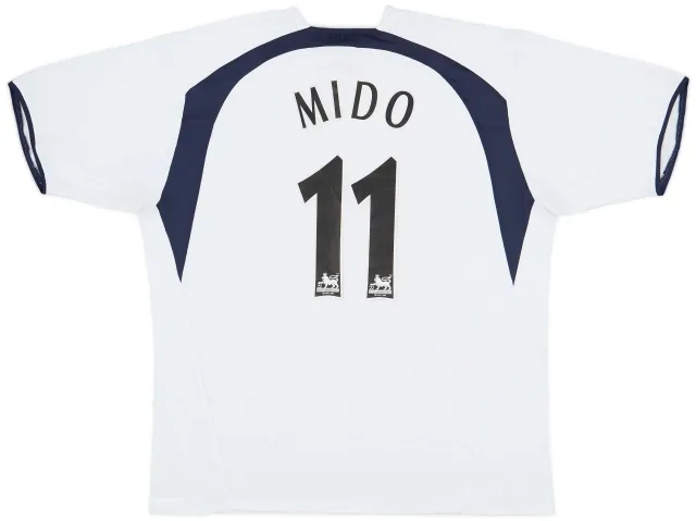 2006-07 Tottenham Home Shirt Mido #11 - 7/10 - (XXL)