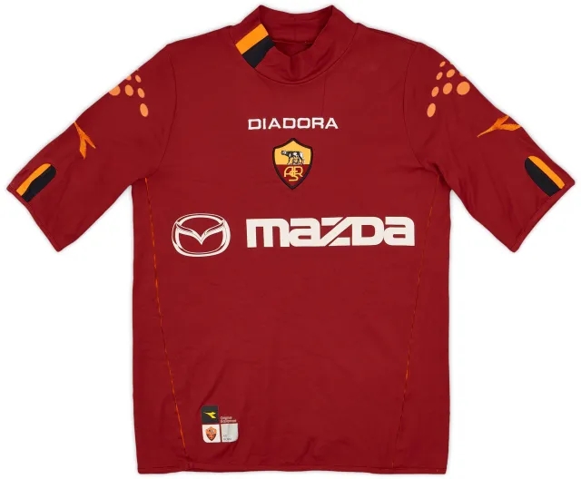 2003-04 Roma Home Shirt - 7/10 - (S)