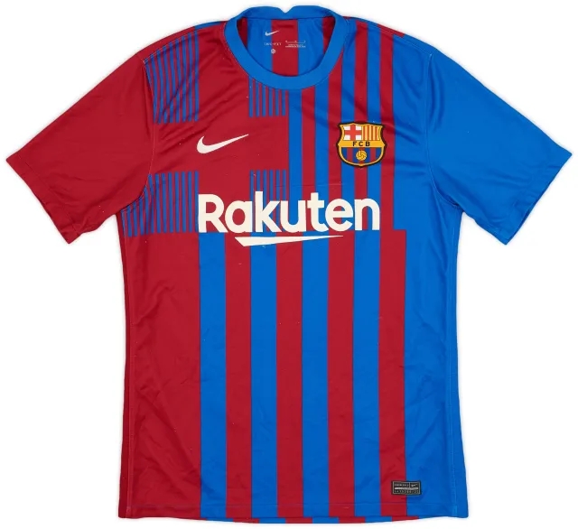 2021-22 Barcelona Home Shirt - 7/10 - (M)