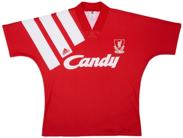 1992-93 Liverpool Centenary Home Shirt - 8/10 - (L)