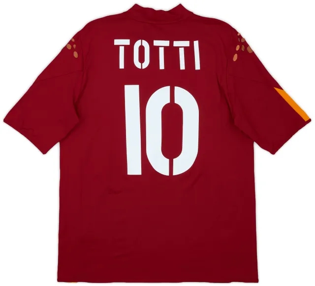 2003-04 Roma Home Shirt Totti #10 - 5/10 - (XL)