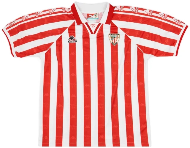 1995-97 Athletic Bilbao Home Shirt - 8/10 - (XL)