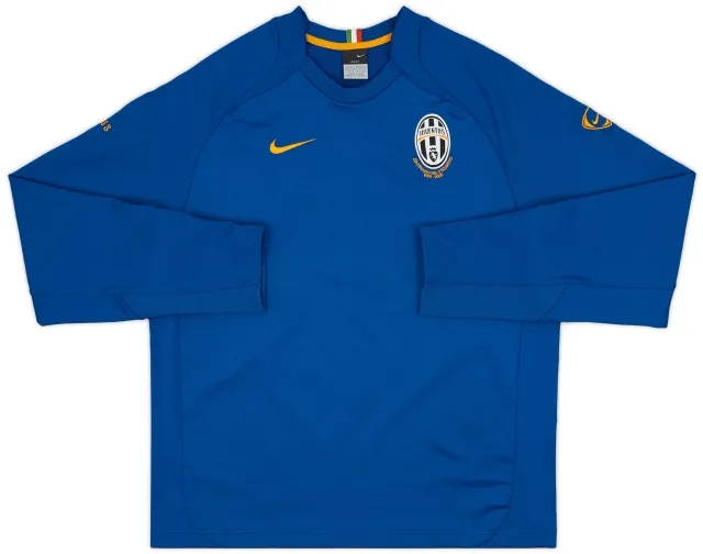 2005-06 Juventus Nike Centenary Sweat Top - 8/10 - (L)