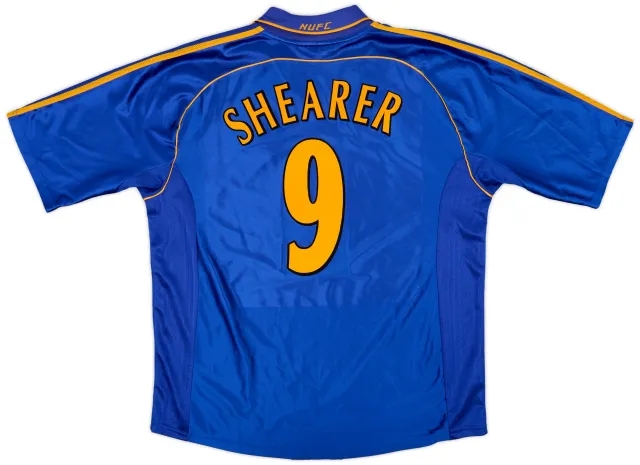 1998-99 Newcastle Away Shirt Shearer #9 - 9/10 - (XL)