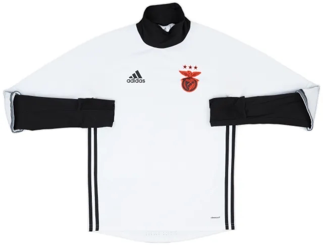2016-17 Benfica adidas Sweat Top - 7/10 - (S)