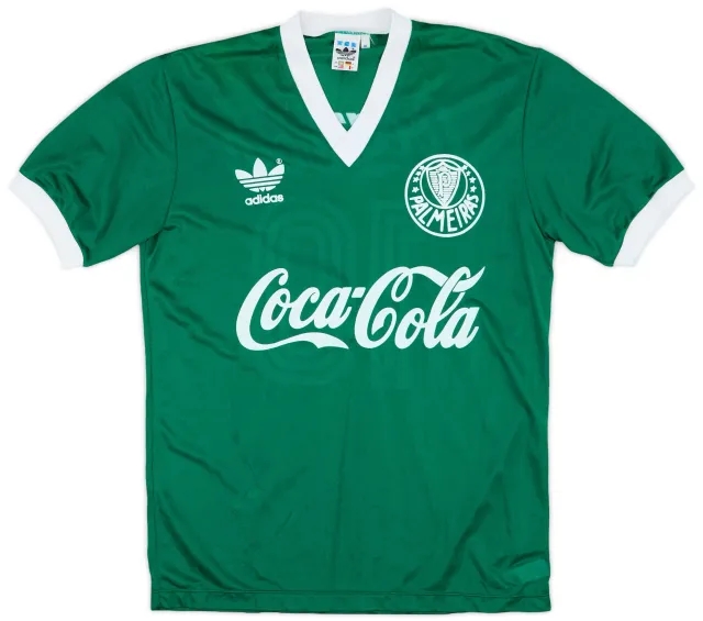 1989 Palmeiras Home Shirt #10 - 9/10 - (M)