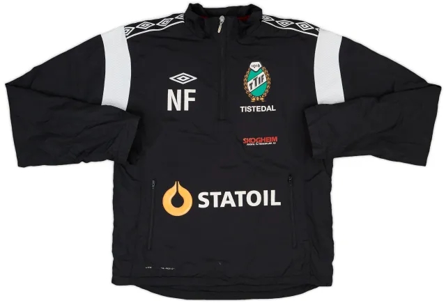 2014-15 Tistedalens TIF Umbro Staff Issue 1/4 Zip Drill Top NF - 7/10 - (XS)