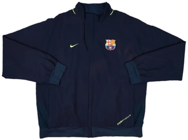 2007-08 Barcelona Nike Track Jacket - 8/10 - (XL)