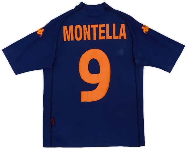 2000-01 Roma Third Shirt Montella #9 - 5/10 - (S)