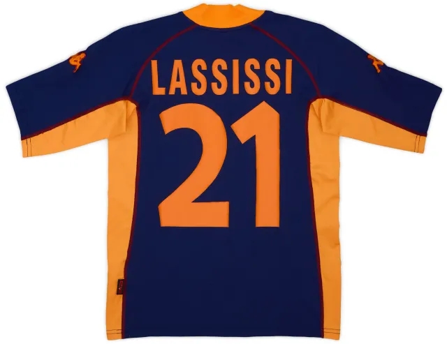 2001-02 Roma Third Shirt Lassissi #21 - 6/10 - (M)