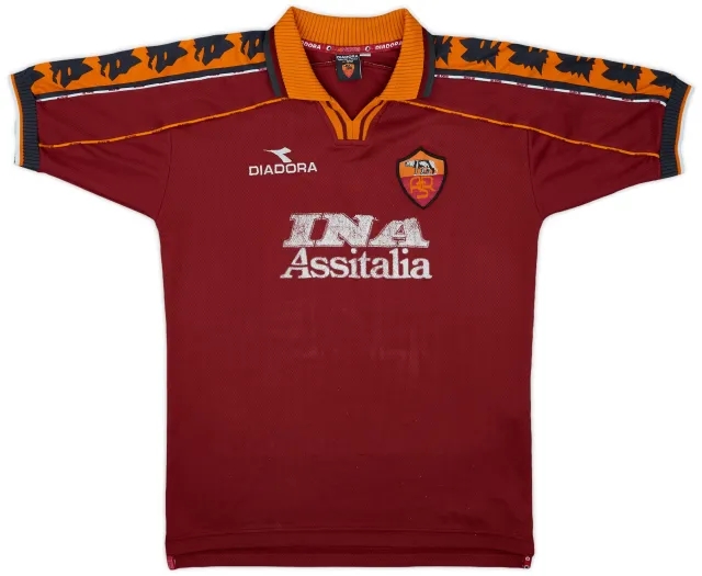 1998-99 Roma Home Shirt - 5/10 - (M)