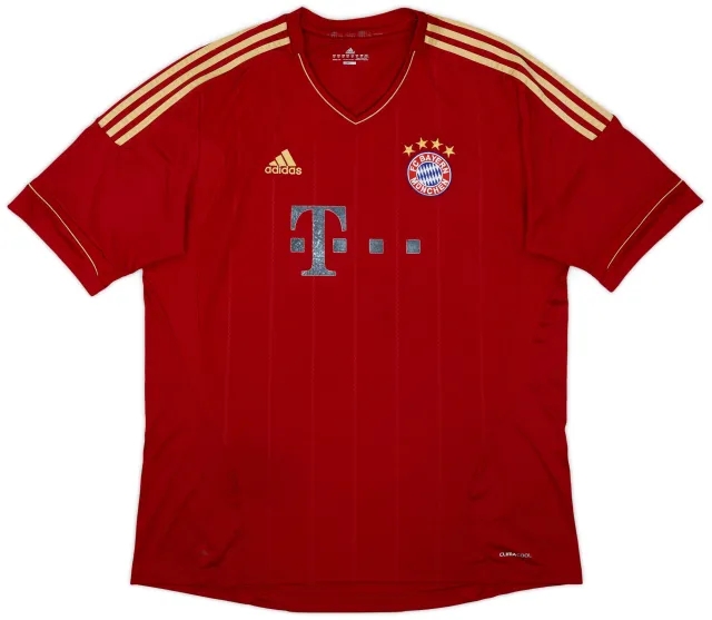 2011-13 Bayern Munich Home Shirt - 3/10 - (XXL)