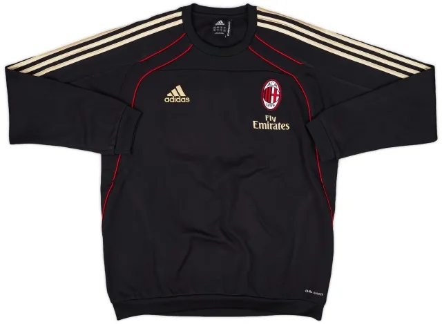 2010-11 AC Milan adidas Sweat Top - 8/10 - (M/L)