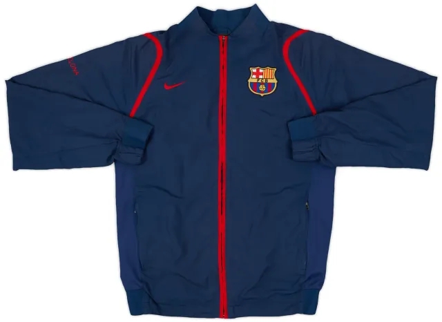 2006-07 Barcelona Nike Track Jacket - 9/10 - (M)