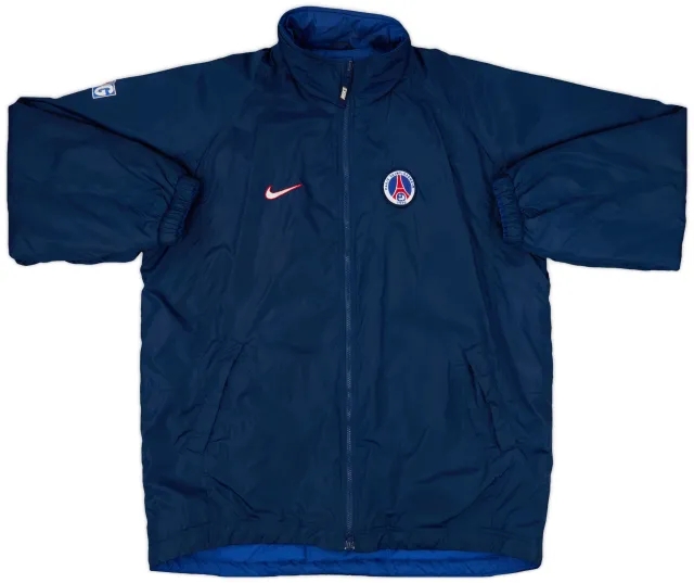 1998-99 Paris Saint-Germain Nike Padded Bench Coat - 5/10 - (XL)