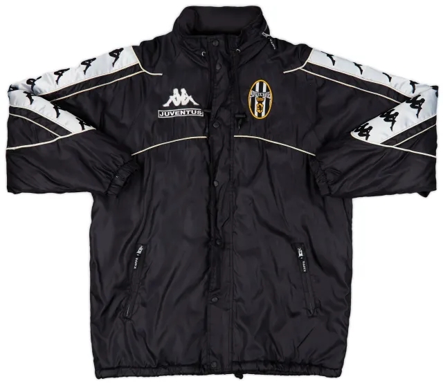1998-99 Juventus Kappa Padded Bench Coat - 8/10 - (L)