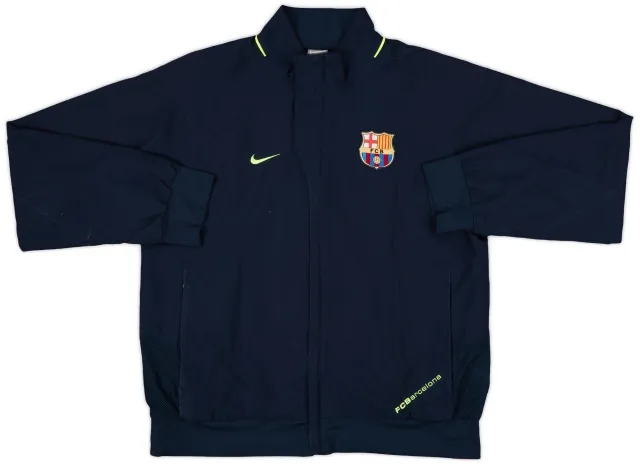 2007-08 Barcelona Nike Track Jacket - 8/10 - (L)