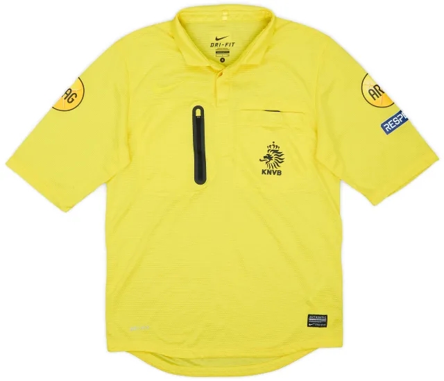 2013-14 Netherlands Nike Referee Shirt - 10/10 - (S)