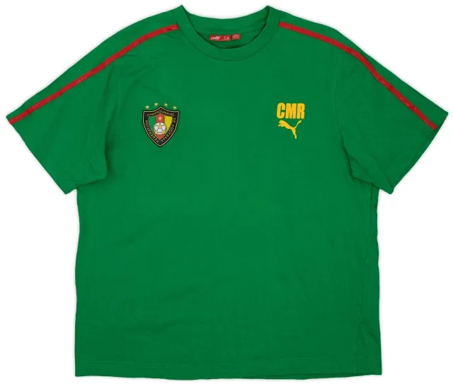 2000s Cameroon Puma Cotton Tee - 7/10 - (XL)
