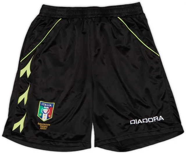 2013-14 Italy Diadora Referee Shorts - 9/10 - (S)