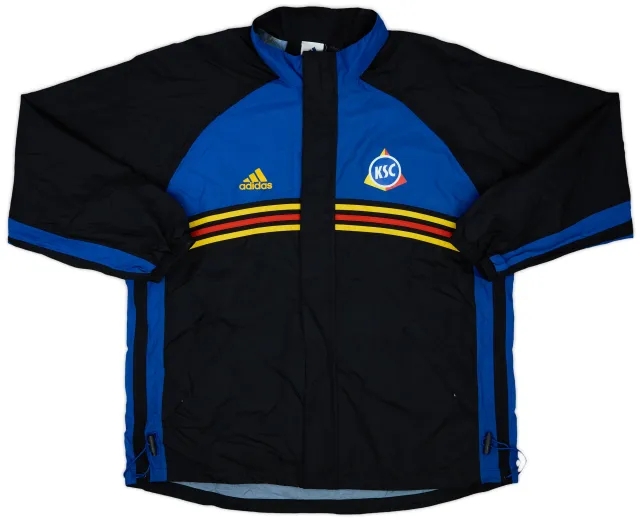 1998-99 Karlsruher adidas Rain Jacket - 6/10 - (XXL)