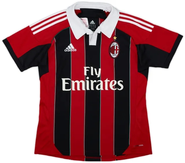 2012-13 AC Milan Home Shirt #11 - 6/10 - (XL.Boys)