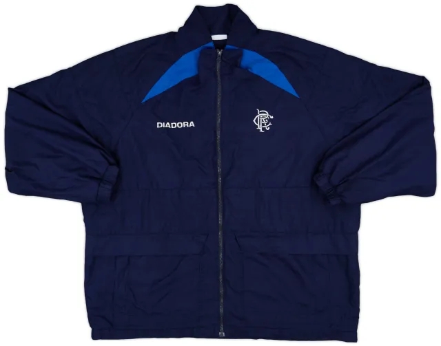 2003-04 Rangers Diadora Track Jacket - 6/10 - (L)