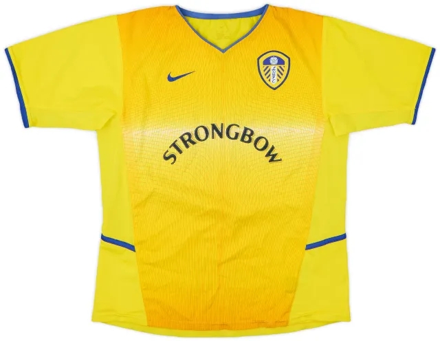 2002-03 Leeds United Away Shirt #5 - 7/10 - (L.Boys)