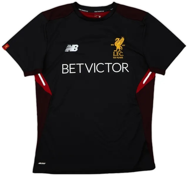 2017-18 Liverpool New Balance Training Shirt - 6/10 - (M)
