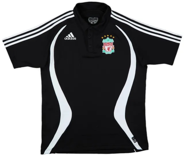2006-07 Liverpool adidas Polo Shirt - 8/10 - (M)