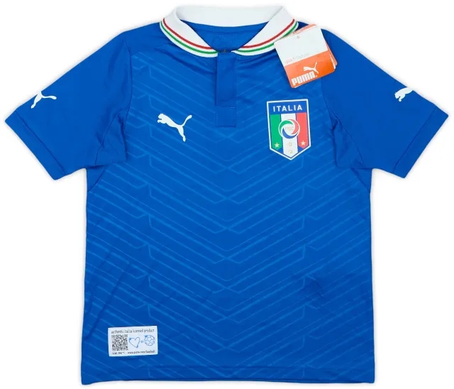 2012-13 Italy Home Shirt (5-6 Years)