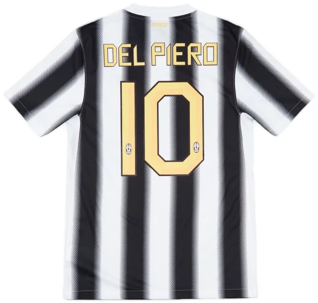 2011-12 Juventus Home Shirt Del Piero #10 (S)