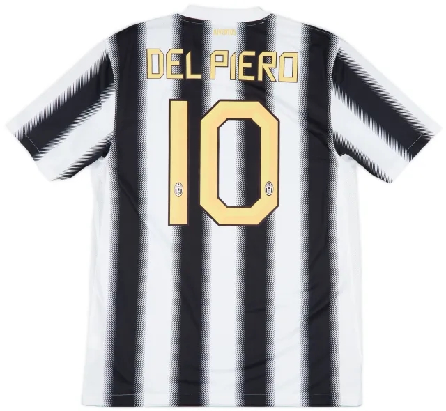 2011-12 Juventus Home Shirt Del Piero #10 (M)