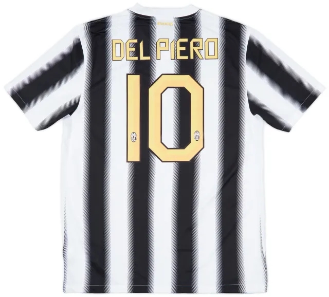 2011-12 Juventus Home Shirt Del Piero #10 (L)