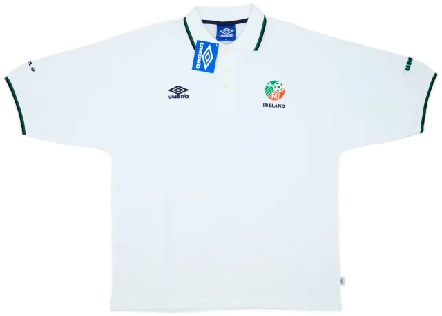 2000-01 Ireland Umbro Polo Shirt (XL)
